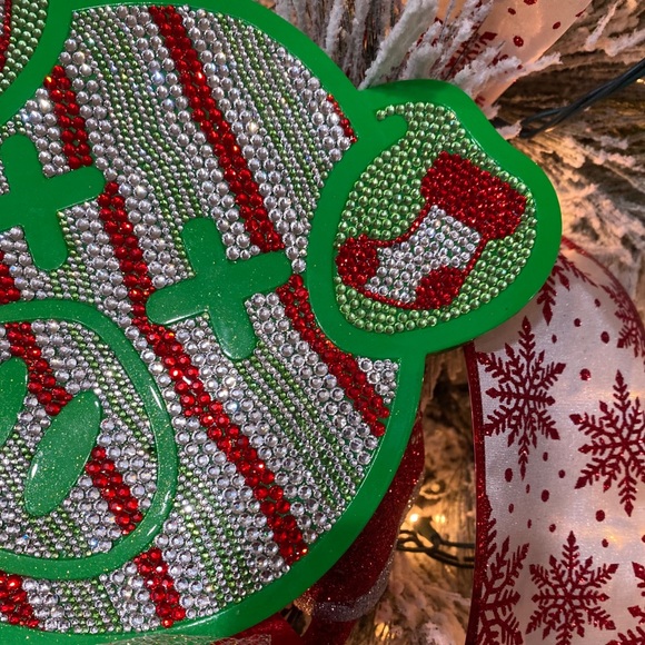 Jeffree Star Christmas inspired bling mirror - Picture 3 of 4